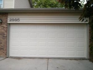 Non-Insulated Steel garage door