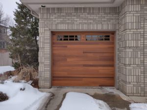 Energy efficient garage door