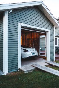 A garage door that provides protection all year is more practical.